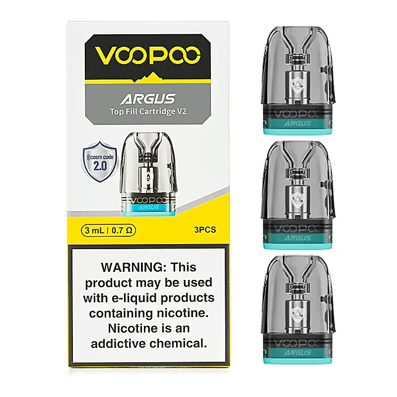 Voopoo Argus Top Fill V2 Cartridge 3ml | 3 Pack | 0.7ohm product image